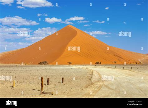 Dune 45 In Sossusvlei Namibia Desert Stock Photo Alamy