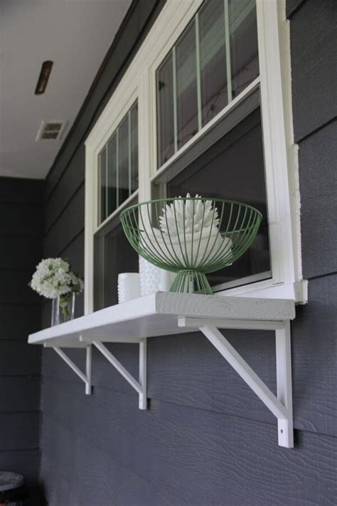 Outdoor Window Ledge Shelf Unit — Homebnc