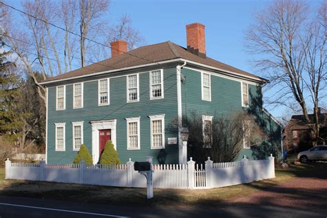 Elijah Mather Sr House Windsor Connecticut Lost New England