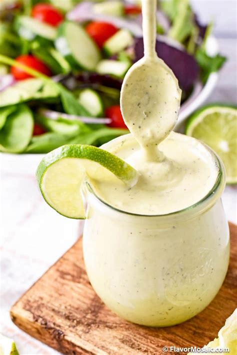 Chick Fil A Avocado Lime Ranch Dressing Flavor Mosaic
