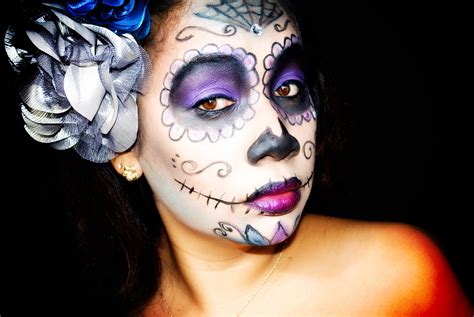 Halloween Makeup Tutorial Sugar Skull Makeup Honeygirls World A