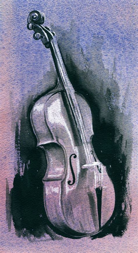 Cello Sketch At Explore Collection Of Cello Sketch