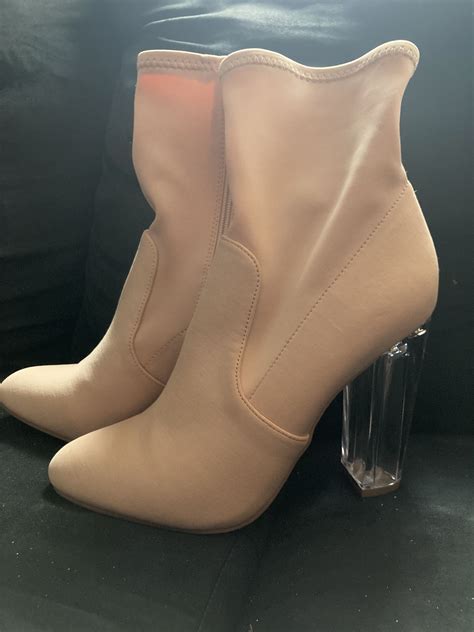 Clear Healed Nude Booties For Sale In Houston TX OfferUp