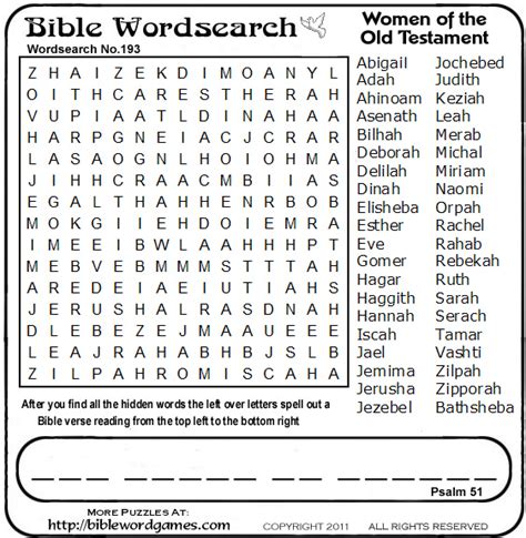 8 Best Images Of Printable Bible Word Games Free