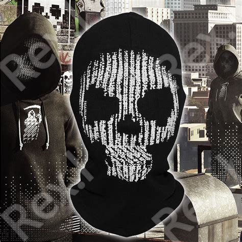 Watch Dogs 2 Dedsec Hacking Collective Members Face Mask