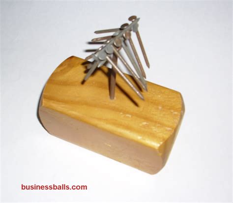See if you can master the classic sideshow act of stacking nails with the powers of your own brain. Games, Tricks, Puzzles and Warm Ups for Groups