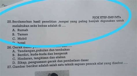 Salah Kadis Pendidikan Kota Bengkulu Klarifikasi Terkait Soal Ujian