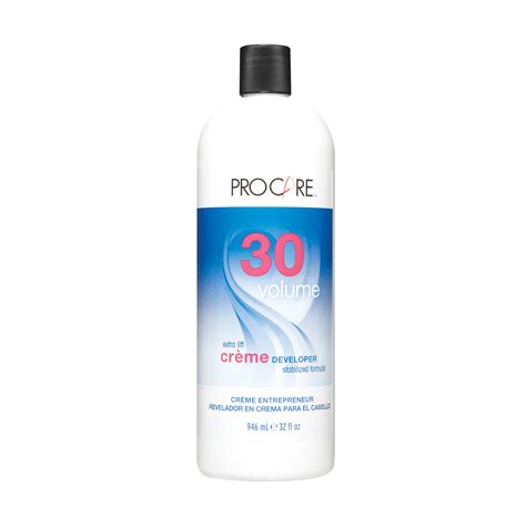 Take your bleach powder and 30 volume developer and mix them in a bowl with a good ratio. 30 Volume Creme Developer - Hydrox | CosmoProf