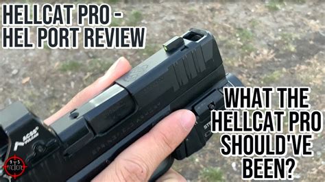 Ported Hellcat Pro Review Monsoon Tactical Hel Port Youtube