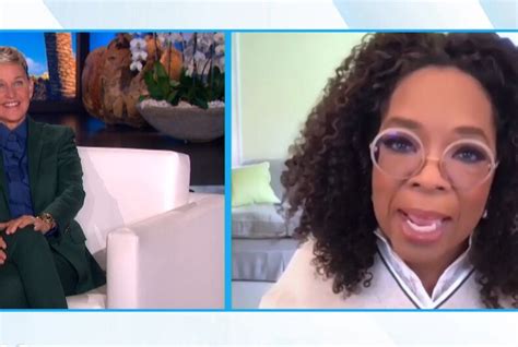 Ellen Fights Back Tears And Explains To Oprah Why Shes Ending Her Show