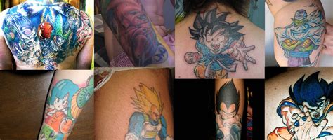Dragon Ball Watercolor Tattoo Dragon Ball Tattoos Collages Tatuajes