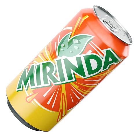 Miranda Orange Cans 440ml 3d Model By Murtazaboyraz