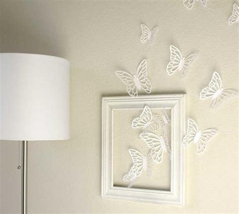 20 Best White Metal Butterfly Wall Art Wall Art Ideas