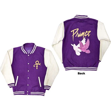 Prince Unisex Varsity Jacket Doves Back Print Wholesale Only