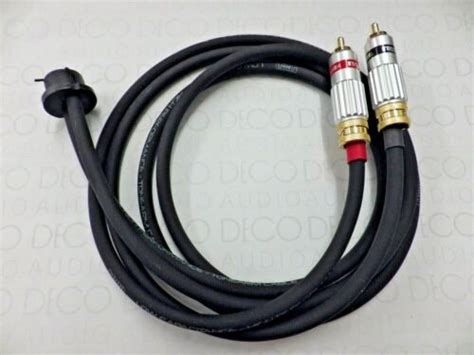 Rega Genuine External Arm Cable Fits Rb880 And Any Straight Rega