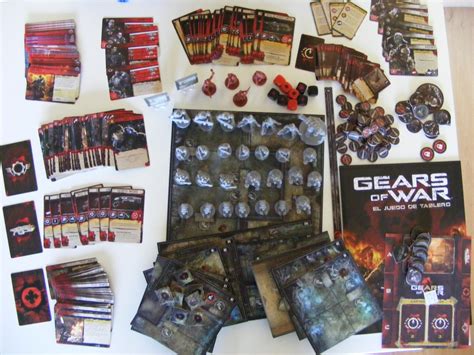Monopoly, cluedo, party, uno, operación y muchos más. Gears of War, el juego de mesa - Jubilados de Arkham