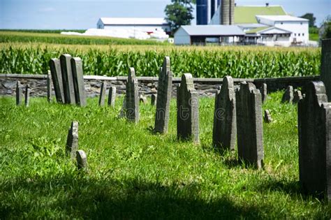 Oldest Cemetery In Lancaster County Pa Stock Image Image Of