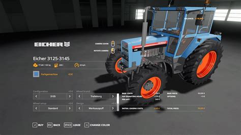 Fs19 Eicher 3125 3145 Traktör Fsdestek Farming Simulator