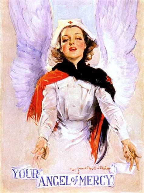 Howard Chandler Christy H C Christy Nurse Art Vintage Nurse