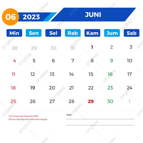 Calender Junho 2023 Lengkap Dengan Tanggal Merah PNG , Calendário 2023