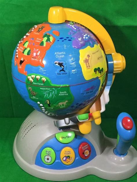 Vetch Fly And Learn Interactive Discovery Globe Geography Kids Toys