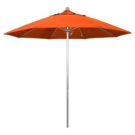 9 Ft Patio Umbrella In Sunbrella 1a Melon Fabric