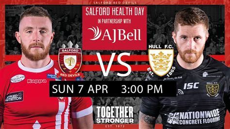 Salford Red Devils To Host Salford Health Day In Partnership With Aj