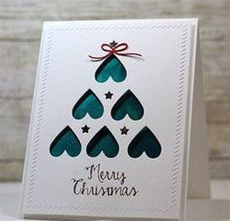 Simple Diy Christmas Cards Ideas 31 Christmas Cards Handmade Diy