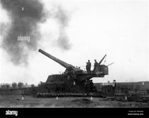 Heavy Artillery In Action Western Front Ww1 Stock Photo 66155282 Alamy