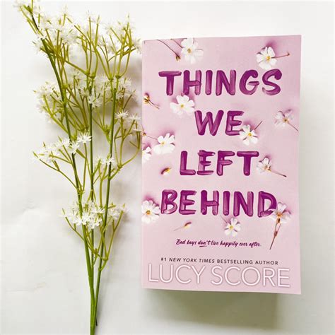 Things We Left Behind Original Us Copy By Lucy Score Shopee Philippines