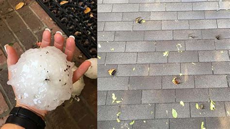 Severe Storms Brought Large Hail To Texas Early This Week Recap The