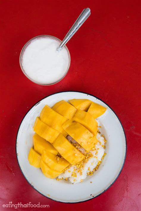 We want them to eat our food and have feeling and experience they are eating the food in thailand and laos, without. Thai Mango Sticky Rice Recipe: Authentic Thai Street Food ...