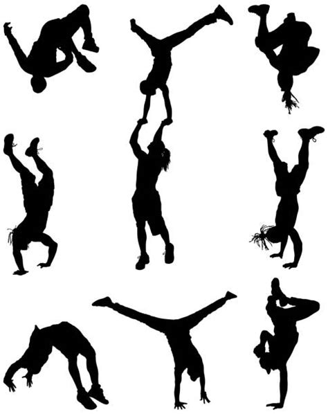 Dance Moves Silhouettes Clip Art Vector Images And Illustrations Istock