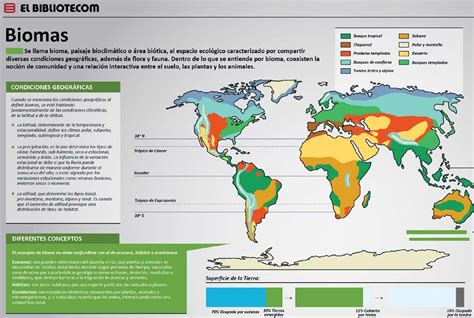 Aprender Acerca Imagem Biomas Terrestres Planisferio
