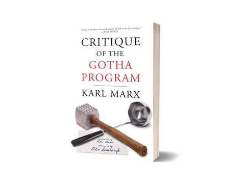 Book Launch For New Edition Of Marxs Critique Of The Gotha Program