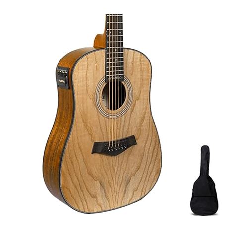 Kadence Guitar Acoustica Series Electric Acoustic Guitar Ash Wood