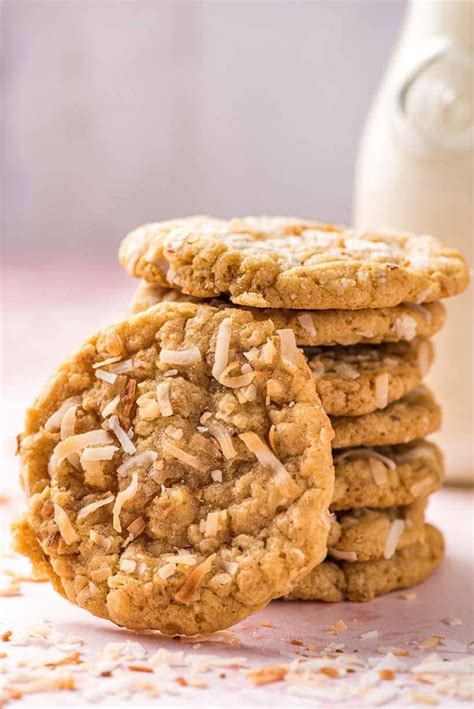 Coconut Cookies Soft And Chewy Recipe Coconut Cookies Recipes