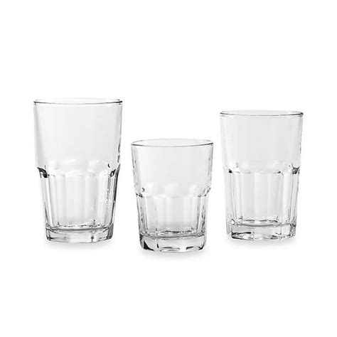 Libbey Glass 1783099 Boston Beverage Glassware Set 18 Pc