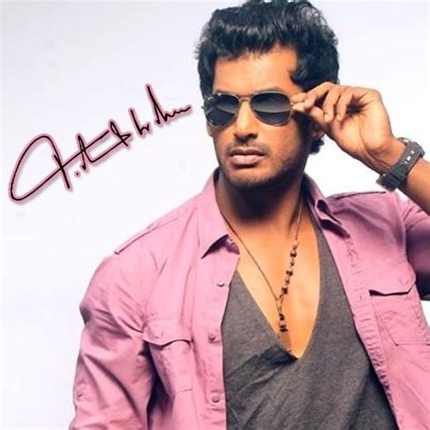 Vishal Autographs Of Top Tamil Film Stars
