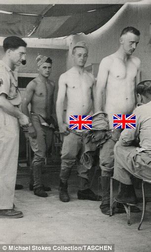 Photos Of Nude Ww2 Soldiers Offer A Surprising Snapshot Of Life On The Front Line Daily Mail