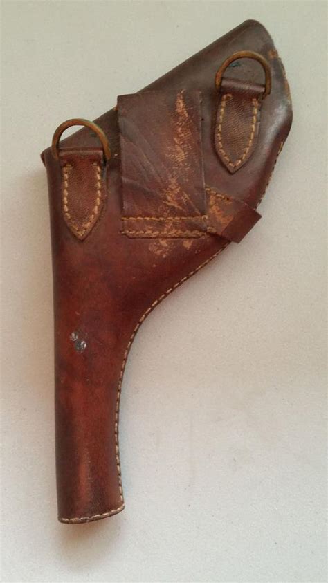 Original Ww1 British Officers Sam Brown 455 Webley Sandw Colt Leather