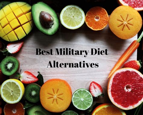 The Best Military Diet Alternatives You Should Know Of - Alt Protein