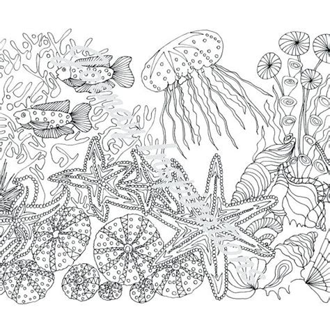 Sea Life Coloring Pages For Adults At Getdrawings Free Download