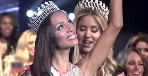 she wins miss florida usa but when they see a photo of her makeup routine she loses crown