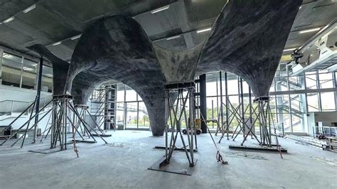 Construction Prototype For Ultra Thin Concrete Roof Eth Zurich