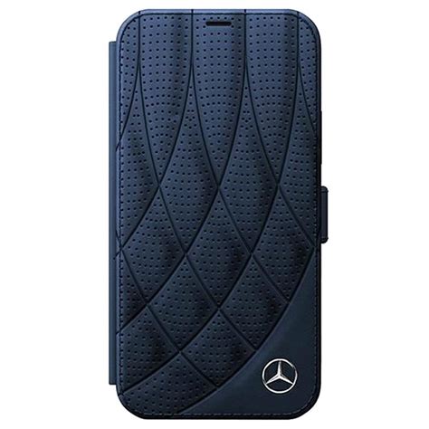 Maybe you would like to learn more about one of these? Mercedes-Benz Bow Line iPhone 12 Pro Max Wallet Leather Case - Navy Blue
