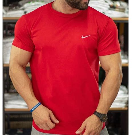 Camiseta Dry Fit Masculina Lisa Casual Treino Academia Esportes