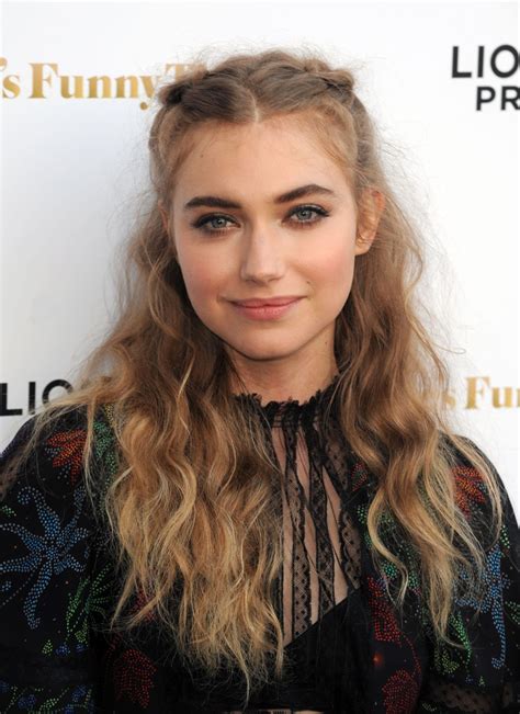 Imogen Poots At She S Funny That Way Premiere Celebzz Hair Beauty