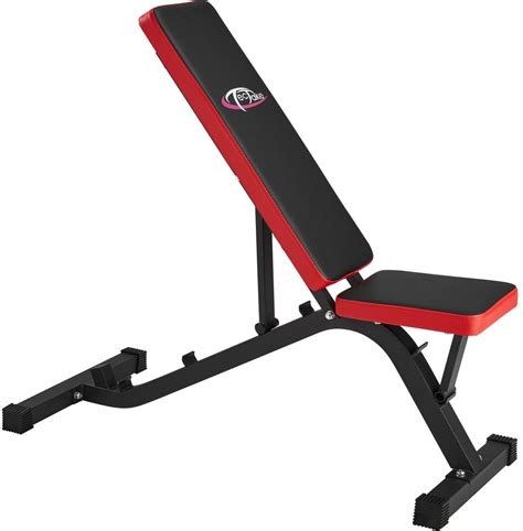 TecTake Weight bench red/black ab 54,79 € | Preisvergleich bei idealo.de