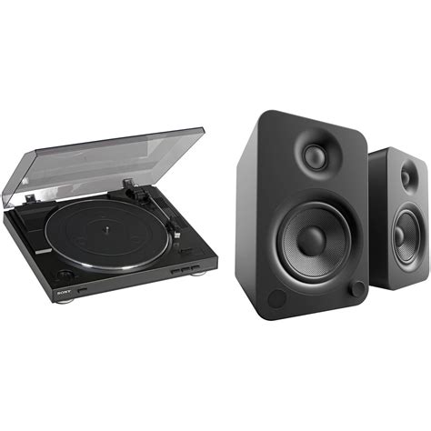 Sony Ps Lx300usb Usb Stereo Turntable And Powered Speakers Kit